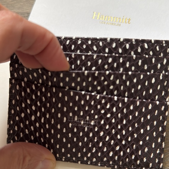 Hammitt leather card cash holder wallet - Picture 4 of 4